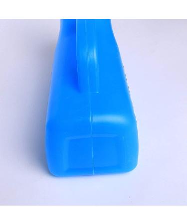Potty Outdoor Travel Male Urinal Long Neck Incontinence Pee Bottle Clear Plastic Urine Collection Device Spill Proof Device Portable Urinal Bottle Snap-On Lid - Buy Online on GoSupps.com