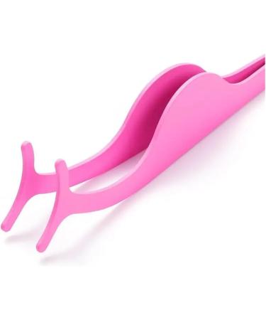 Buy 1 Pc Pink False Eyelashes Tweezer - Professional Makeup Tools for Mink Eyelash Application - Buy Online on GoSupps.com