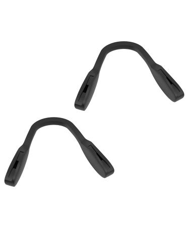 SAUCER Replacement Nose Pads for Oakley Split Shot OO9416 | Split Time OO4129 Sunglasses Black Standard + Asian Fit