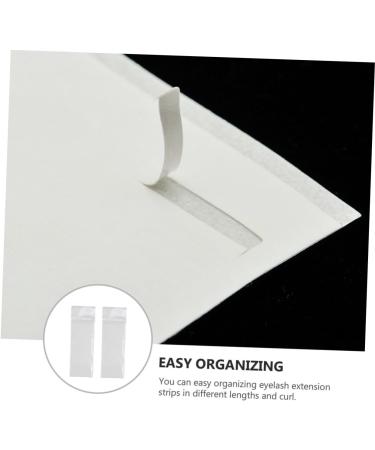 minkissy 30 Sheets magnetic Fake eyelashes Extension glue Adhesive strip eyelash adhesive stand eyelash adhesive base Glue rack eyelash adhesive holder base lash glue stand - Buy Online on GoSupps.com