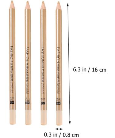 TOVINANNA 16 Pcs Concealer Pen Concealer for Freckle Concealer for Dark Circles Makeup Concealer White Wooden - Buy Online on GoSupps.com