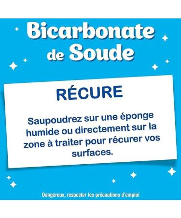 St Marc Baking Soda Multi-Purpose Cleaner 100% Natural Origin 680 g Pack of 6 - Buy Online on GoSupps.com
