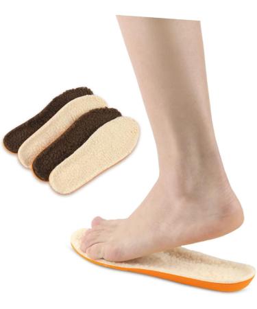 FRCOLOR 3 Pairs Winter Insoles - Warm Sports Shoe Pads & Foot Care Cushions for Ultimate Comfort - Buy Online on GoSupps.com