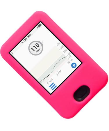 SNK (Hot Pink) Premium Silicone Case for Dexcom Receiver G6 CGM (Continuous Glucose Monitoring) - Buy Online on GoSupps.com