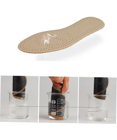 NOLITOY Sports Insoles - Gel & Leather Arch Supports for Ultimate Comfort | Breathable Foot Protector Inserts - Size 6 - International Shipping Available - Buy Online on GoSupps.com