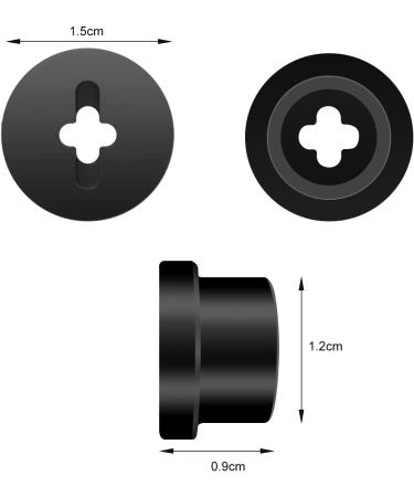 LUAATT Bladder Valve Screws 6 PCE Threaded Valve Retainer Caps for Riddell Speedflex Football Helmets Accessories - Buy Online on GoSupps.com