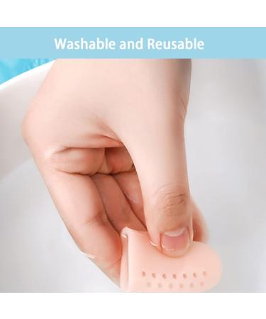 NWSOJ Big Toe Protectors - 12 Pcs White Silicone Covers for Women and Soft Gel Caps for Men - Pain Relief from Corns, Blisters, Ingrown Toenails - Buy Online on GoSupps.com