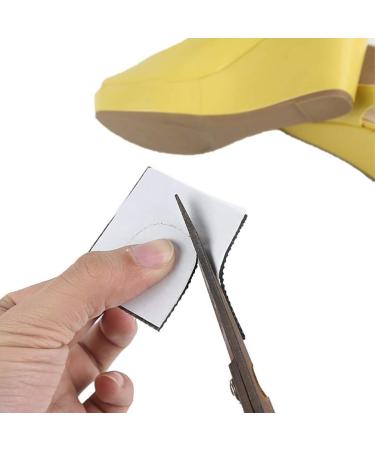 Healifty Women's Black Sandals Silent Non-Slip Shoes Pads - 4 Pairs Women's Heeled Sandals - Buy Online on GoSupps.com