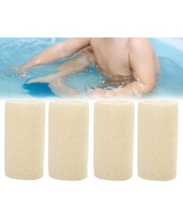 FOMIYES 4pcs Shower Loofah Balls - Exfoliating Natural Body & Face Scrub Sponges for Bathing - Buy Online on GoSupps.com