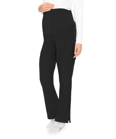 Med Couture Women's Maternity Pant Medium Black