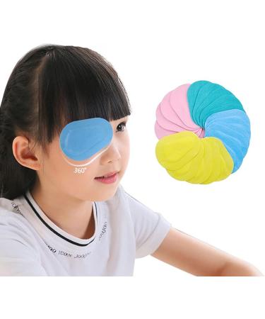 AndicAge Adhesive Eye Patches for Kids - 40pcs Colorful Breathable Eye Pads for Lazy Eye - Adults & Children - Buy Online on GoSupps.com
