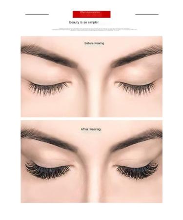 Buy Magnetic Eyelashes Without Eyeliner - 2 Pairs of Natural-Looking Magnetic Suction False Lashes - Buy Online on GoSupps.com