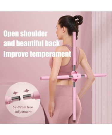 Yoga Sticks for Posture Correction - 2Pcs Gray Exercise Tool for Humpback Correction and Stretching at Home - Buy Online on GoSupps.com