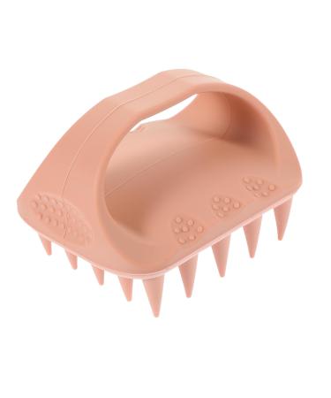 Frcolor silicone shampoo comb silicone-hair laundry hair shampoo laundry headw scher Head massager for scalp massager scalp cabinet dandruff removal pebble gel brush