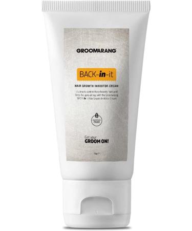 Groomarang Hair Growth Inhibitor Cream Permanent Body and Face Hair Removal - Modern Day Ant Egg Cream - Back In It - Paraben Free Hair Remover Cream Face And Body - MADE IN UK - 50G - Buy Online on GoSupps.com