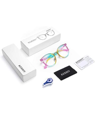 Hoyee Blue Light Blocking Glasses for Women and Men - Computer Gaming Rainbowcateye Design - Buy Online on GoSupps.com