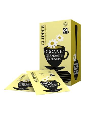 Tea clipper infusion chamomile organic 6 pieces