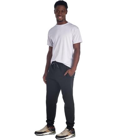Jerzees Men's NuBlend Fleece Joggers - Black Large | Sweatpants for Men - Buy Online on GoSupps.com