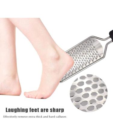 JTLB Foot Callus Remover - Stainless Steel Scrubber Tool for Home Use | Black Large Hole Smoothing Tool - Buy Online on GoSupps.com