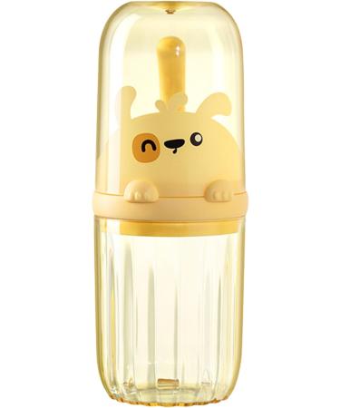 Portable Travel Toothbrush & Creative Cartoon Brush Mug - Sakeiou Bathroom Accessories for Couples & Families - Buy Online on GoSupps.com