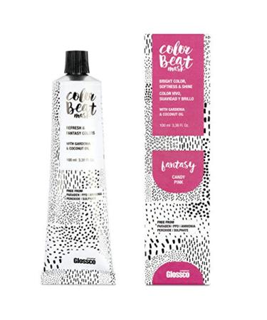 Glossco Glossco Semi-Permanent Hair Colour Mask in Pink Cream 100 ml