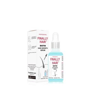 Finally BIOTIN + CALLOGEN + CAFFEINE Hair Growth HAIR LOSS TREATMENT SERUM Grow Your Hair Back PROMOTES HAIR GROWTH for Women