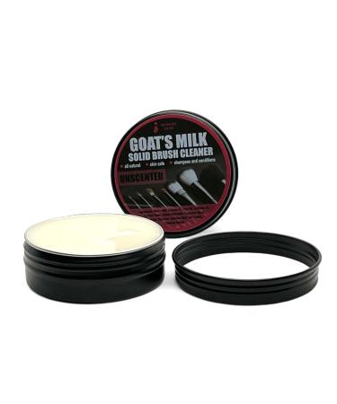 Buy Modern Hoss Goat's Milk Solid Brush Cleaner UNSCENTED 2.5 oz - Perfect for Brushes Blenders & Makeup Sponges | International Shipping Available - Buy Online on GoSupps.com