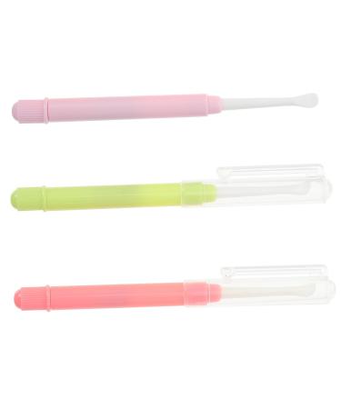 FRCOLOR Ear Care Tools 3pcs Plastic Ear Pick Tools for Portable Ear Picks Portable Ear Wax Digging Ear Spoons Earwax Remover Suit Reliable Ear Wood Ear Picker Tools Clean Scraper Pp