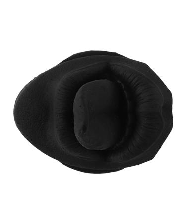 Mundszinte model made of silicone good simulation multifunctional tongue puncture exercise tool environmentally friendly reusable with stands for medical displays (black)