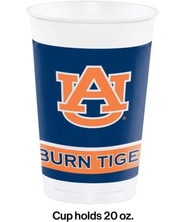 Creative Converting Auburn University Plastic Cups - 24 ct | Officially Licensed Tailgating Supplies - Buy Online on GoSupps.com