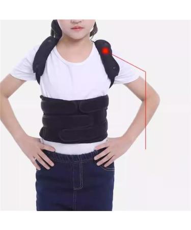 DFHBFG Correction Device Correction Takes Students to Correct The Adolescent Artifact Invisible Writing Spinal Sitting Posture(Size:X-Small) X-Small D