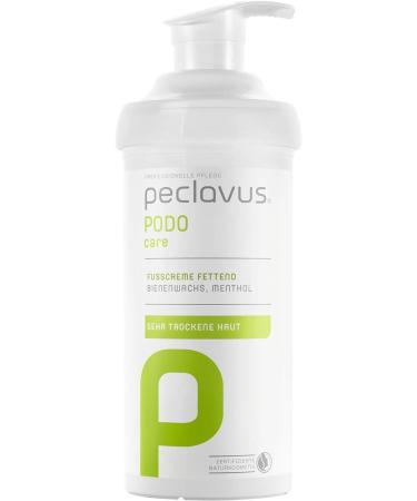 Peclavus PODOcare foot cream 500 ml with beeswax and menthol