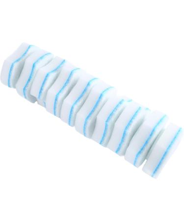 rieder Toilet Bowl Refills 50 Count Upgraded Material Disposable Toilet Cleaning Sponges Heads Toilet Brush Refills Durable Easy to Use - Buy Online on GoSupps.com