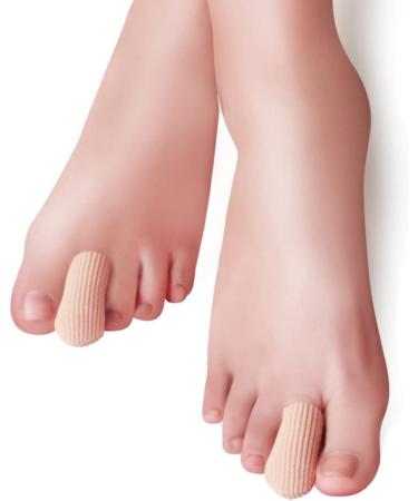 4pcs Nylon Toe Protectors Set - Hammer Toe & Finger Sleeve for Pain Relief and Protection | Healeved Toe Covers - Buy Online on GoSupps.com