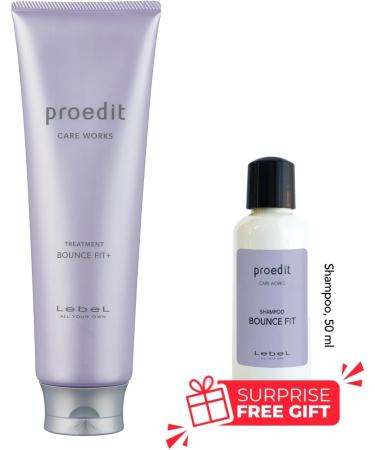 Level Care and buildup set for fine and normal hair Bounce Fit Shampoo 50 ml as a gift - Buy Online on GoSupps.com