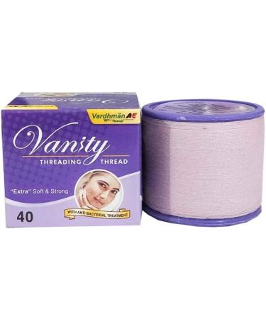 VANITY 10 Spools x 300m Eyebrow Thread - Extra Soft Strong & Antibacterial | International Shipping - Buy Online on GoSupps.com