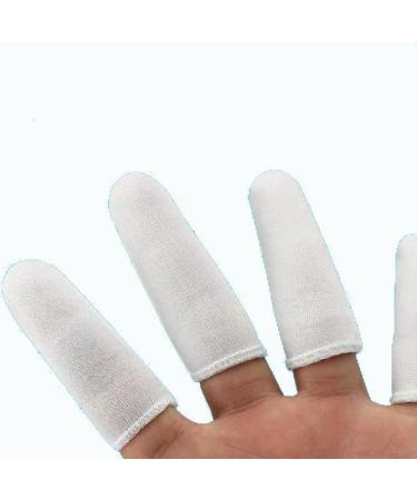 Zfyoung Cotton Finger Cots (Pack of 100) - Comfortable Cloth Finger Protection - Buy Online on GoSupps.com