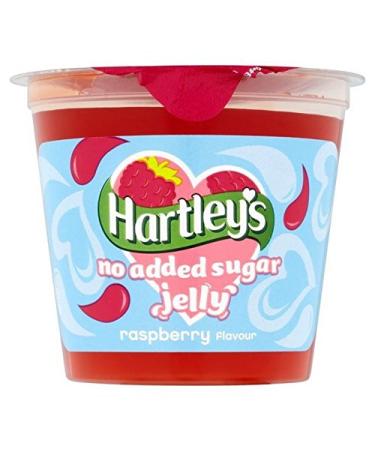 Hartleys Low Raspberry Jelly 115g (Pack of 6)