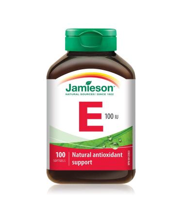 Jamieson Vitamin E 100 IU 100 Softgels