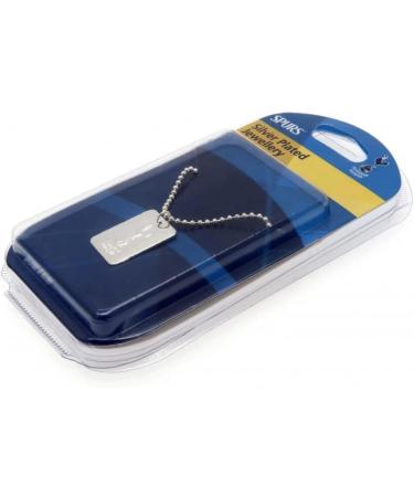 Buy Tottenham Hotspur FC Silver Plated Dog Tag & Chain Official Merchandise for Fans Worldwide - Buy Online on GoSupps.com