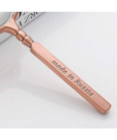 Magnifying Glass High-Definition Handheld Magnifying Glass Bronze Metal 10 Times Advanced Reading Magnifier All Metal Magnifying Glass High Magnification Magnifying Glass Made in China - Buy Online on GoSupps.com