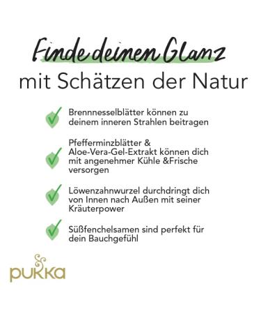 Pukka Bio-Herbal Tea Clear - Fennel Aloe Vera Peppermint Dandelion & Nettle | 80 Tea Bags | 4-Pack | International Shipping Available - Buy Online on GoSupps.com