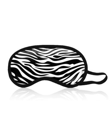 Zebra Print Eye Mask