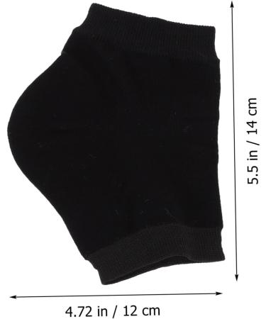 FRCOLOR Cracked Foot Care Socks Pairs Silicone Heel Heel for Dry Cracked feet Cracked Heel moisturizing Foot Protectors for feet Breathable Heel Sleeves Comfortable Foot Socks - Buy Online on GoSupps.com