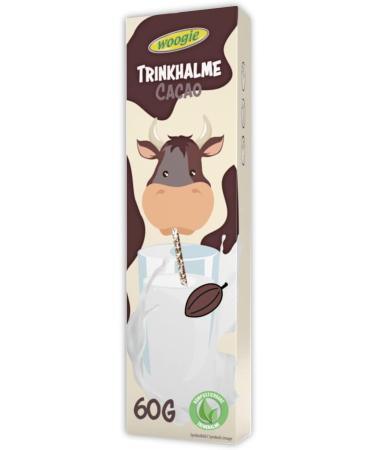 WOOGIE - 40 x Flavoured Magical Milk Straws - Straws with Cocoa Sugar Pearls / Austria - Buy Online on GoSupps.com