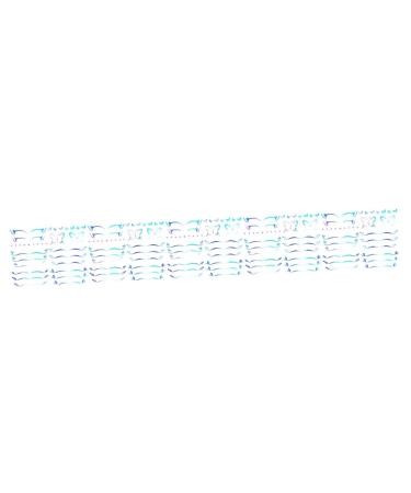 Healvian 30 Sheets Eyeliner Sparkle Stickers Boho Face Stickers Eye Shadow Makeup Stickers Eye Glitter Cling 1 count (Pack of 1) As Shownx5pcs