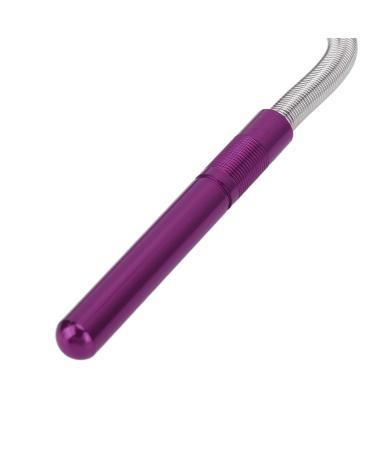 Spring Bend Epilator | Stainless Steel Face & Hair Remover Tool - Purple | Precision Beauty & Makeup Cleaning - Buy Online on GoSupps.com
