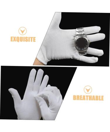 Gogogmee 12 Pairs Moisturizing Gloves Girl Moisturize Gloves Adult Gloves Formal Gloves Adult Cotton Glove Men's Gloves Work Gloves White Cotton Gloves Working Gloves White Gloves Cotton - Buy Online on GoSupps.com