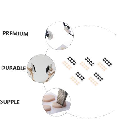 Lurrose 20 Leaves Sponge Nose Protection Pads for Glasses & Sunglasses - EVA Cushion Nose Pads Repair Set in Sorted Colors - Buy Online on GoSupps.com