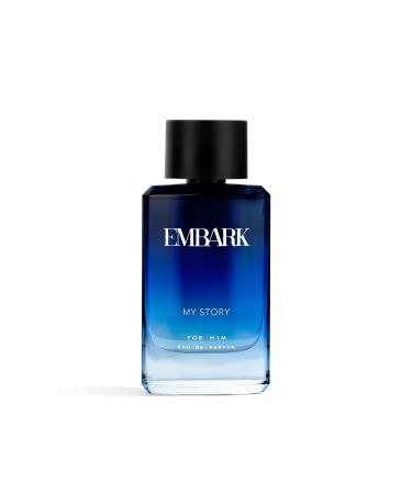 EMBARK My Story For Him Liquid Perfume For Men - 100Ml | Premium Eau De Parfum | Aquatic And Citrus Fragrance